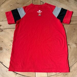 Fanatics WRU Welsh Wales Cymru Official Rugby Commemorative Men’s S Tee